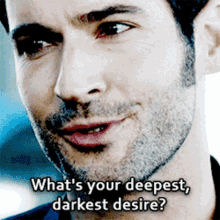 lucifer what do you desire deepest darkest desire tom ellis