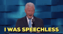 No Words GIF - Speechless Bill Clinton No Words GIFs