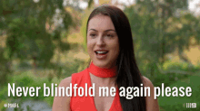 Never Blindfold Me Again Please Married At First Sight GIF - Never Blindfold Me Again Please Married At First Sight Begging GIFs