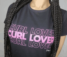 Curly Lover Shirt GIF - Curly Lover Shirt Model GIFs