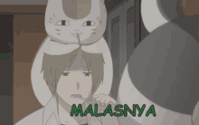 So Malas Today GIF - Natsume Yuujinchou Nyanko Sensei Natsume GIFs