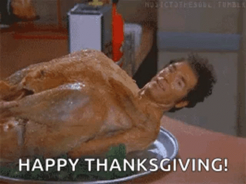 Turkey Day Thanksgiving GIF.