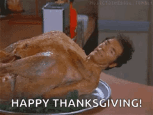 Turkey Day Thanksgiving GIF - Turkey Day Thanksgiving Kramer GIFs