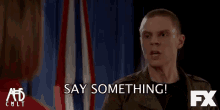 Use Your Words GIF - American Horror Story Say Something Yelling GIFs