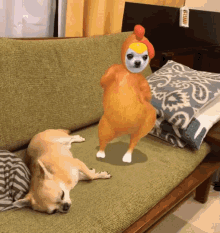 Chihuahua Chicken GIF - Chihuahua Chicken Dancing GIFs