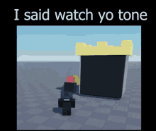 watch yo tone