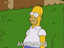 Awkward Disappearing GIF - Awkward Disappearing Homer Simpson GIFs