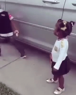 dancing little girl gif