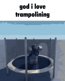 trampolining roblox
