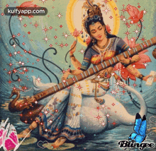 Goddess.Gif GIF - Goddess Goddesssaraswathi Goddess-saraswati GIFs