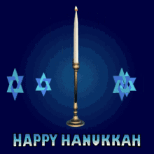 Happy Hanukkah Menorah GIF - Happy Hanukkah Menorah Hanukkah GIFs