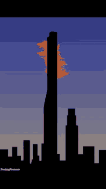 the towering inferno burning tower