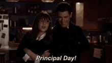 Principal Day GIF - Principal Principal Day New Girl GIFs