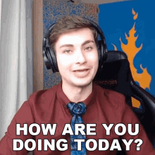 How Are You Doing Today Blazybard GIF - How Are You Doing Today Blazybard Robbie Trickett GIFs