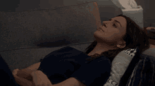 Greys Anatomy Amelia Shepherd GIF - Greys Anatomy Amelia Shepherd Lying Down GIFs