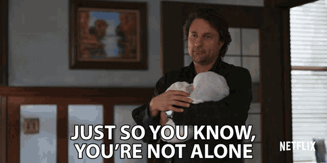 Just So You Know Youre Not Alone GIF - Just So You Know Youre Not Alone Im Here - Discover & Share GIFs