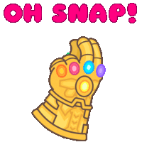 Thanos Avengers Endgame Sticker - Thanos Avengers Endgame Marvel Studios Stickers