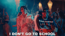I Dont Go To School Jack Harlow GIF - I Dont Go To School Jack Harlow Chris Brown GIFs