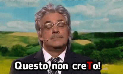 Antonio Razzi Forza Italia Crozza Non Credo GIF - Antonio Razzi Forza  Italia Crozza - Discover & Share GIFs