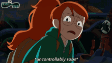 tulip olsen infinity train tulip crying uncontrollably sobs