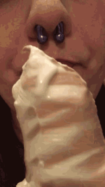 Split Tongue Ice Cream GIF.