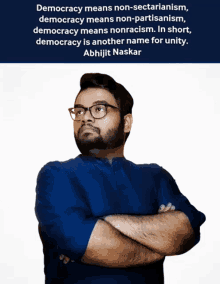Abhijit Naskar Democracy GIF - Abhijit Naskar Naskar Democracy GIFs