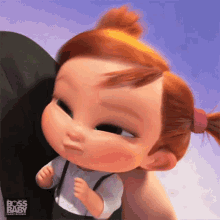 Mouth Zipped Tina Templeton GIF - Mouth Zipped Tina Templeton The Boss Baby Family Business GIFs
