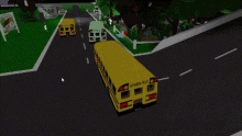 Roblox School Bus GIF - Roblox School Bus Brookhaven GIFs