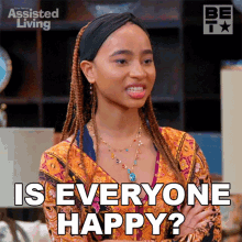 Is Everyone Happy Sandra GIF - Is Everyone Happy Sandra Assisted Living GIFs