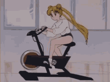 Sailor Moon Hard Work GIF - Sailor Moon Hard Work Gym GIFs