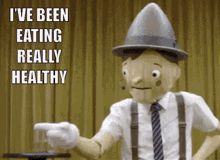 Ive Been Eating Really Healthy Pinocchio GIF - Ive Been Eating Really Healthy Pinocchio White Lies GIFs