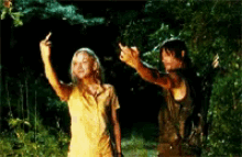Fuck Off Middle Finger GIF - Fuck Off Middle Finger Twd GIFs
