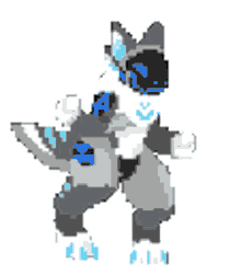 furry furry pride pixel art pixel