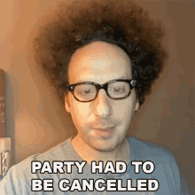 Party Had To Be Cancelled Cameo GIF - Party Had To Be Cancelled Cameo Party Not Happening GIFs