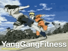 Yang Gang Fitness Naruto GIF - Yang Gang Fitness Naruto Running GIFs