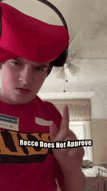 Roccodoesnotapprove GIF - Roccodoesnotapprove Rocco GIFs