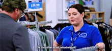 Superstore Dina Fox GIF - Superstore Dina Fox On The Other Hand What Would GIFs