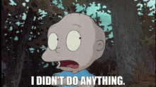 The Rugrats Movie Tommy Pickles GIF - The Rugrats Movie Tommy Pickles I Didnt Do Anything GIFs