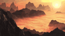 ansajase ansajaseasia sunset mountain clouds ansajase ansajaseasia sunset mountain clouds