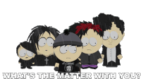 Whats The Matter With You Stan Marsh Sticker - Whats The Matter With You Stan Marsh Henrietta Stickers