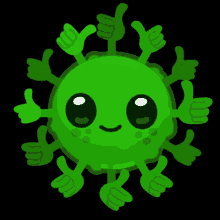 Cute Animated GIF - Cute Animated Virus GIFs