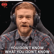 You Dont Know What You Dont Know Trevor Mcneal GIF - You Dont Know What You Dont Know Trevor Mcneal Confusedcaribou GIFs
