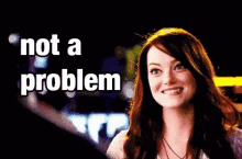 Thumbs Up GIF - Emma Stone Thumbs Up Not A Problem GIFs
