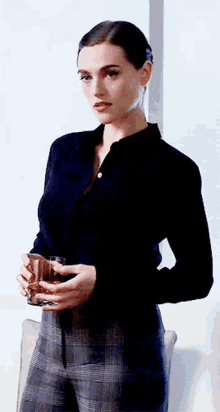 Lena Luthor Katie Mcgrath GIF - Lena Luthor Katie Mcgrath Stare GIFs