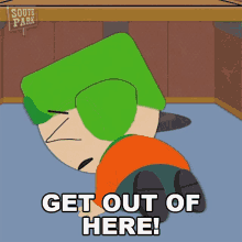 Get Out Of Here Kyle Broflovski GIF - Get Out Of Here Kyle Broflovski South Park GIFs
