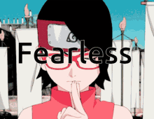 Fearless Sarada GIF - Fearless Sarada GIFs