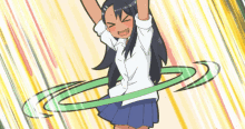 nagatoro hoop anime spinning spin