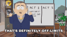 Thats Definitely Off Limits South Park GIF - Thats Definitely Off Limits South Park You Cant Do That GIFs