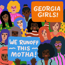 Georgia Girls We Runoff This Motha GIF - Georgia Girls We Runoff This Motha Georgia Girl GIFs