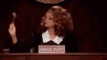 judge rudy rupaul order judge time